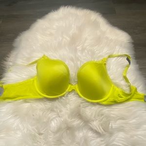 Aerie Sofie Neon Yellow 32D Bra